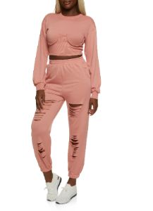 Ribbed Bustier Detail Sweatshirt sold by Rainbow