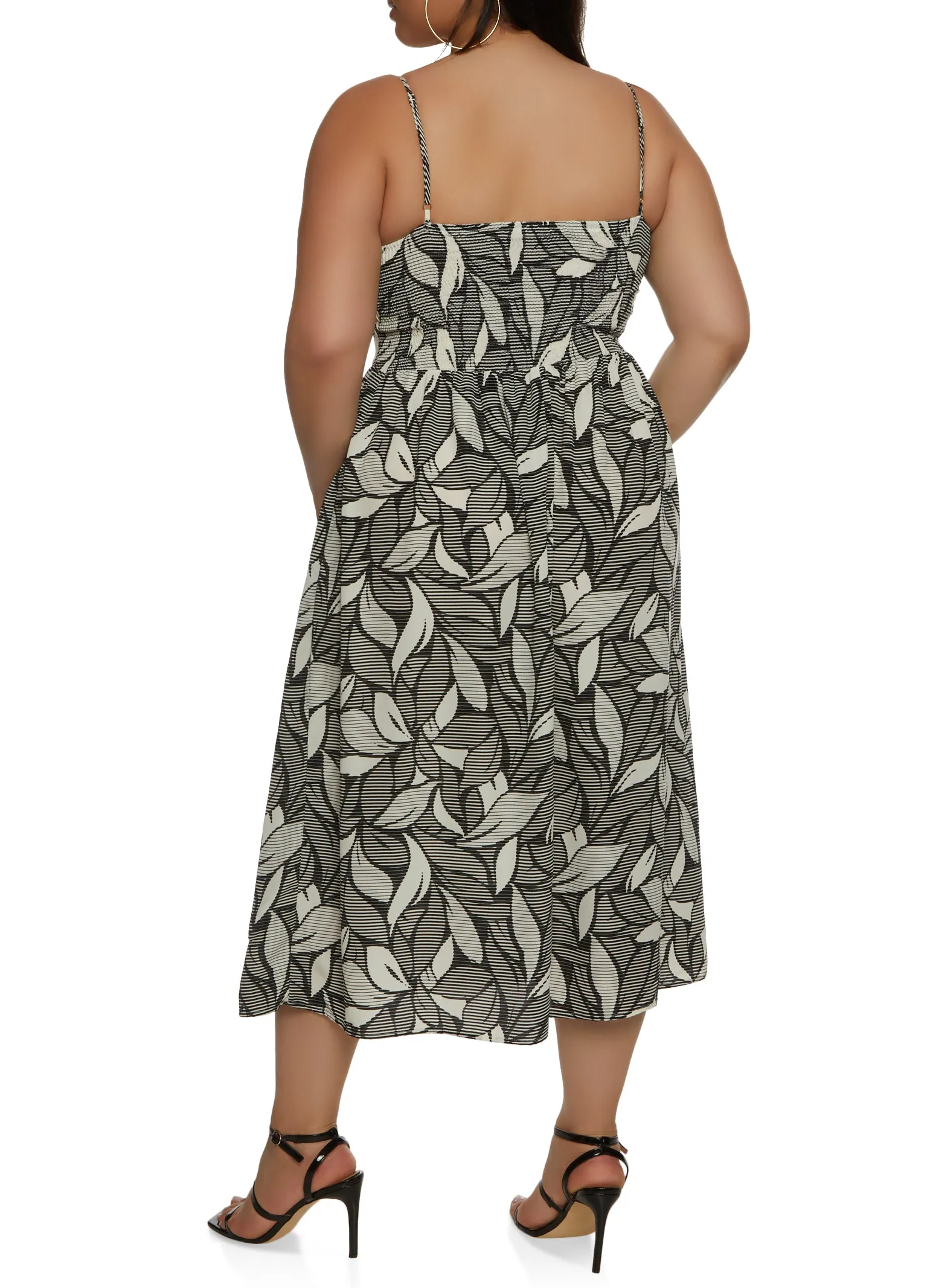 Plus Size Printed Bustier Maxi Sundress sold by Rainbow product image thumbnail 3