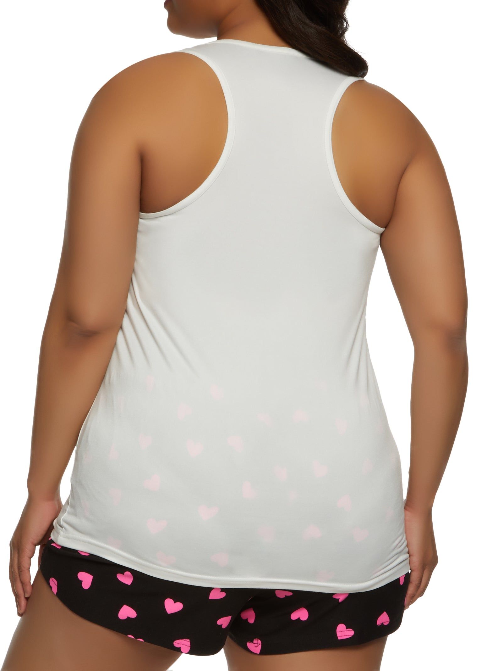Plus Size Grumpy But Still Gorgeous Pajama Tank Top and Shorts sold by Rainbow product image thumbnail 2