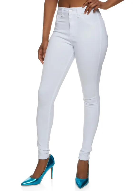 Stretch High Waist Skinny Pants sold by Rainbow