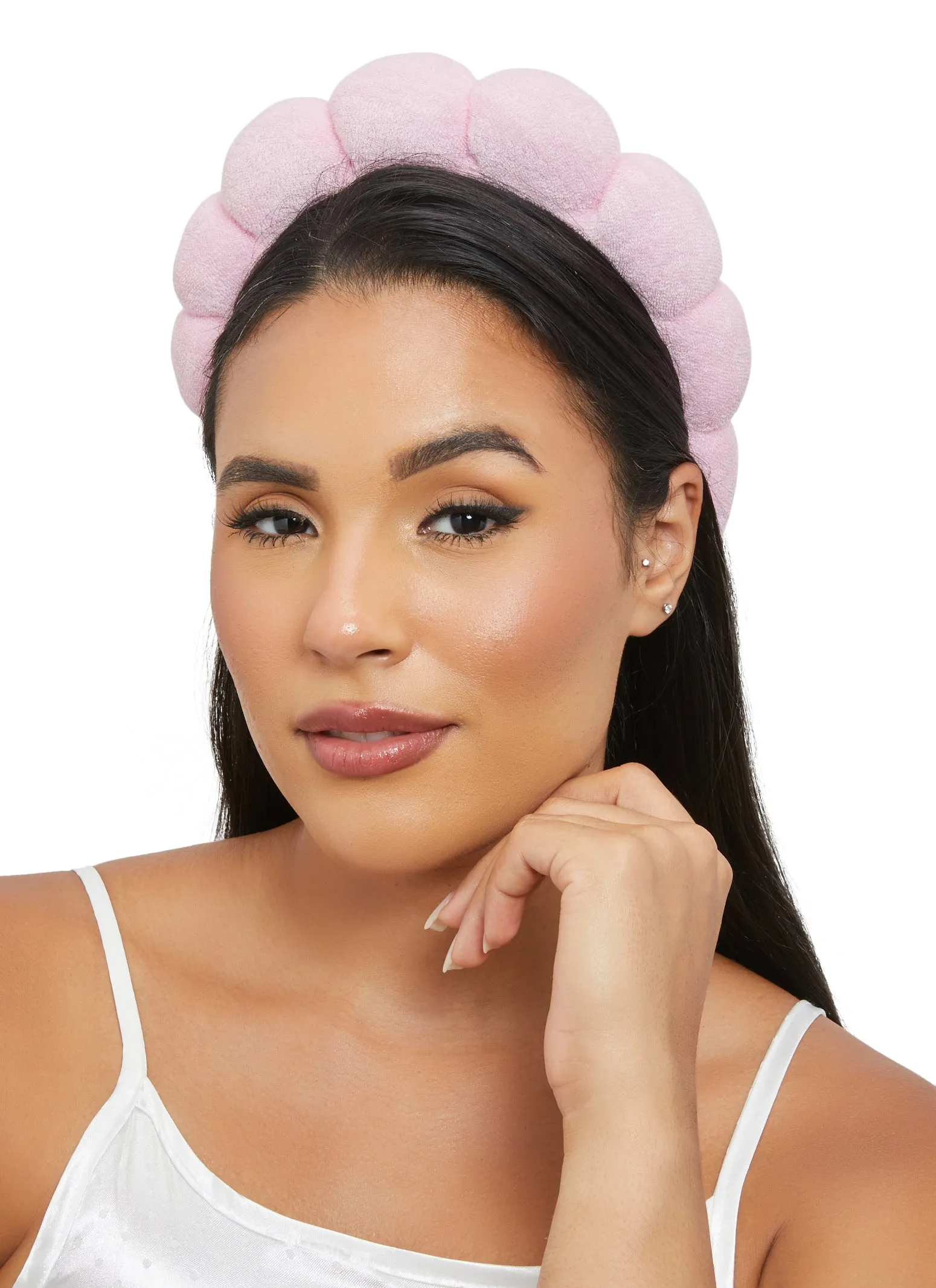Terry Cloth Spa Headbands 2 Pack sold by Rainbow product image thumbnail 2