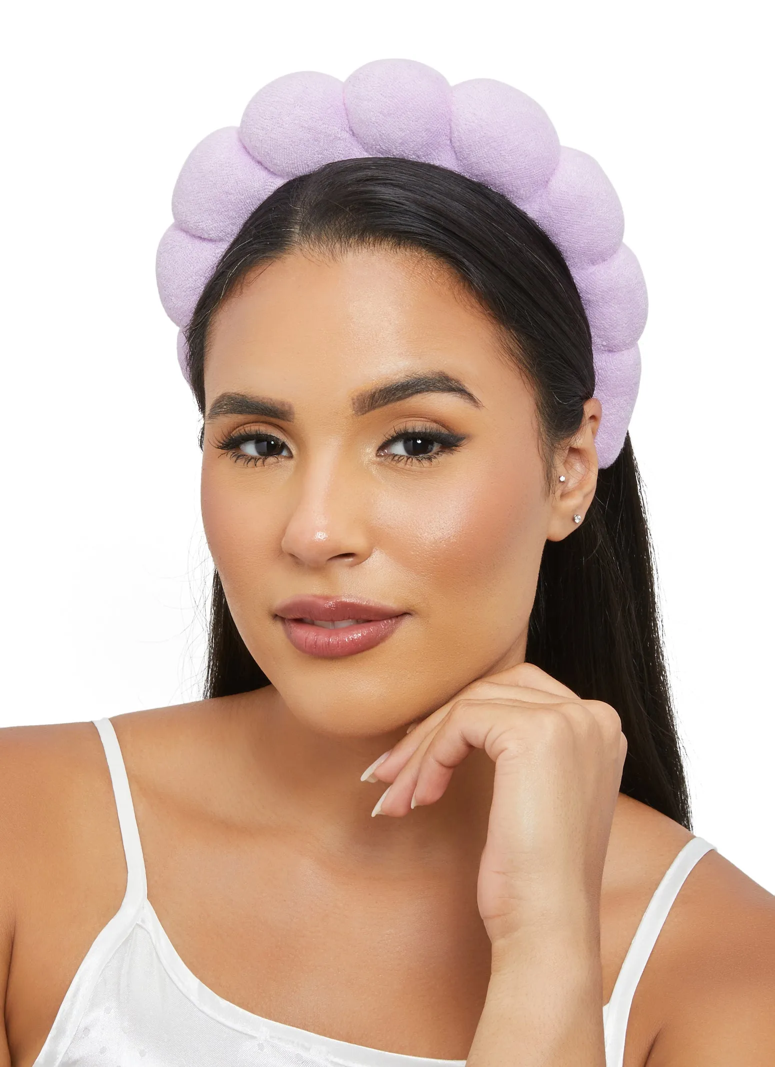 Terry Cloth Spa Headbands 2 Pack sold by Rainbow product image thumbnail 3