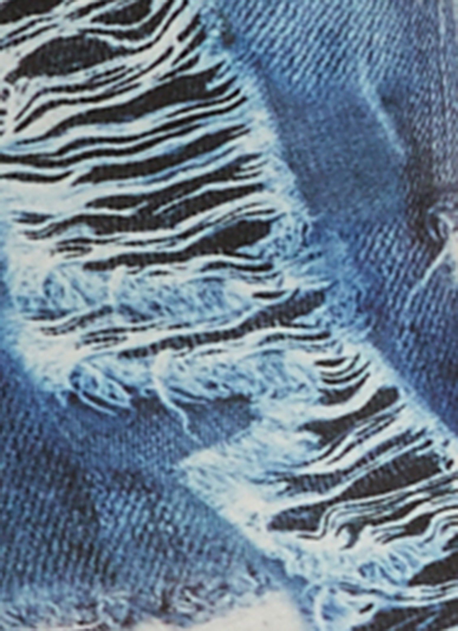 Distressed Print High Waist Flare Pants sold by Rainbow product image thumbnail 3