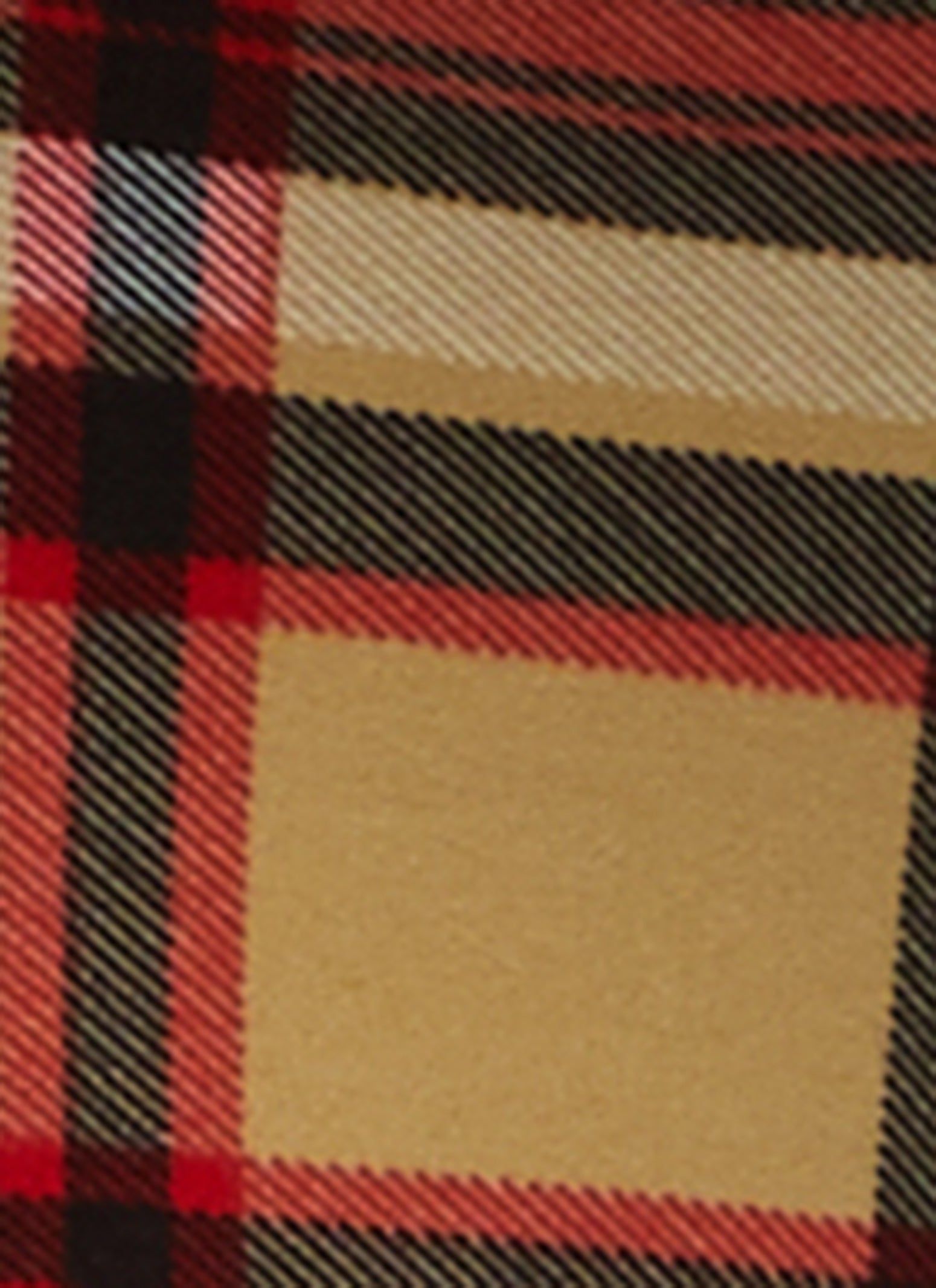 Plus Size Plaid Button Front Tabbed Sleeve Shirt sold by Rainbow product image thumbnail 3