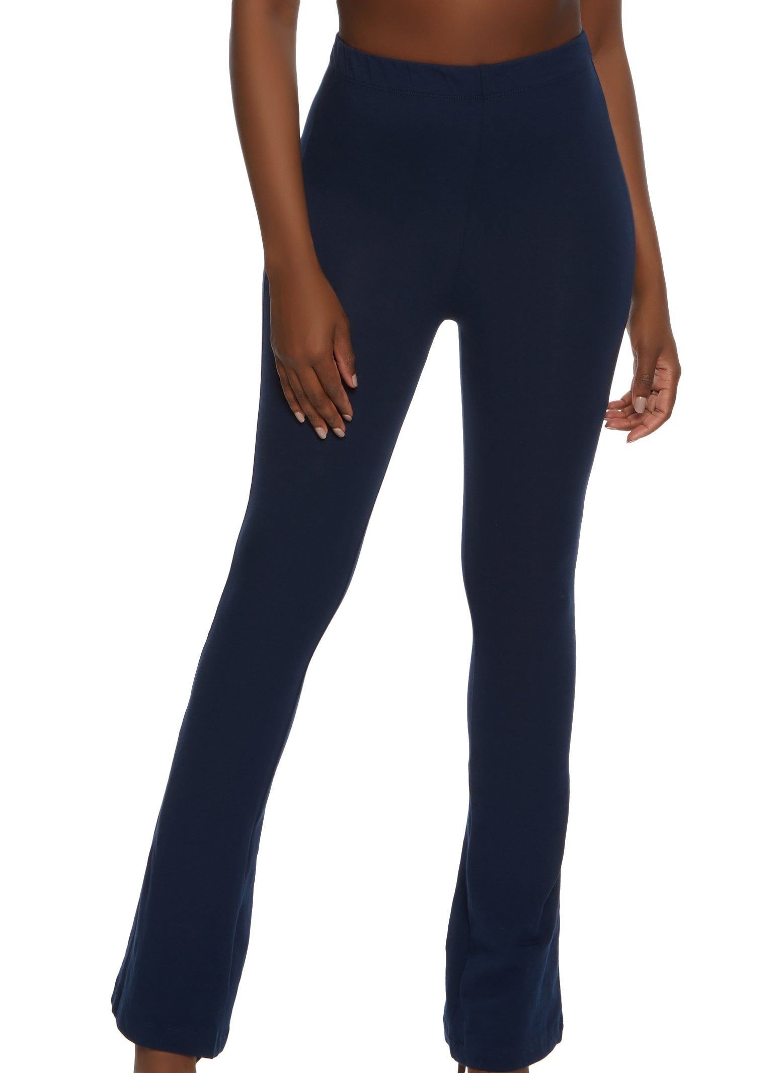 High Waist Flared Leg Pants sold by Rainbow