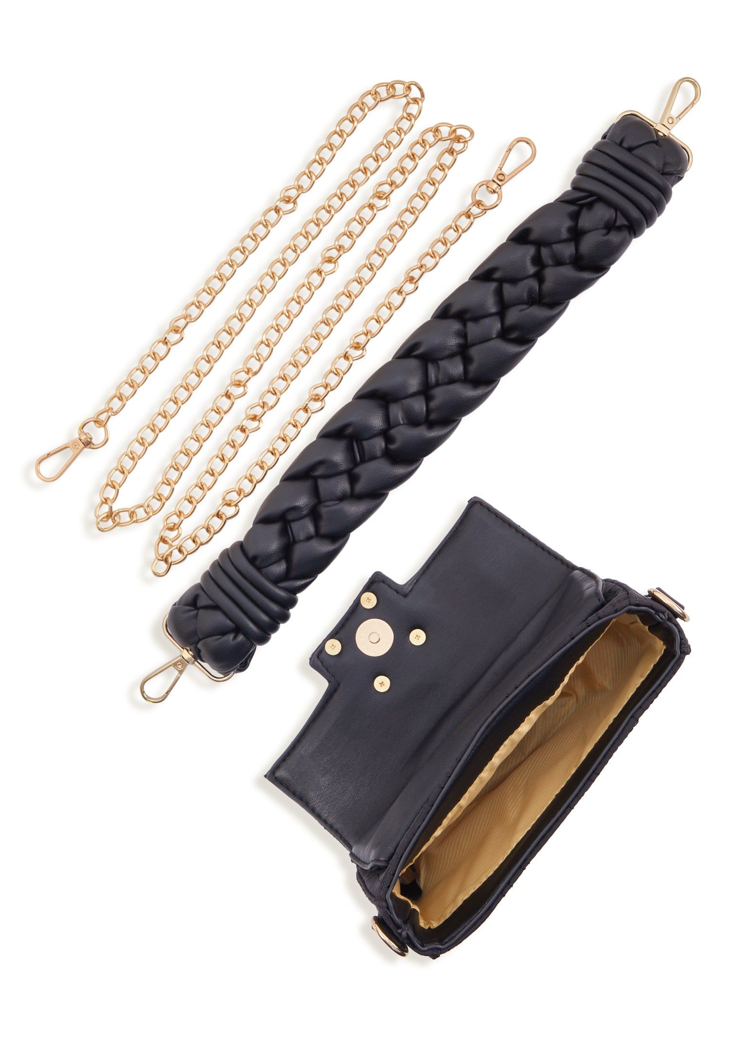 Nylon Braided Strap Convertible Crossbody Bag sold by Rainbow product image thumbnail 5