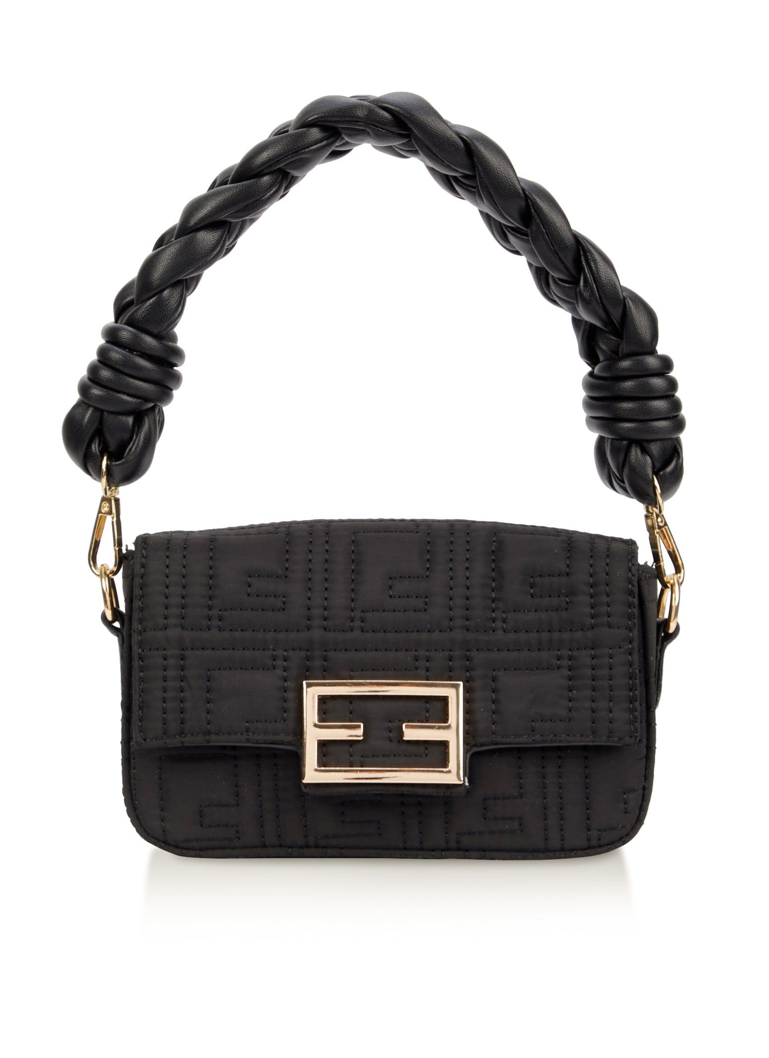 Nylon Braided Strap Convertible Crossbody Bag sold by Rainbow product image thumbnail 2