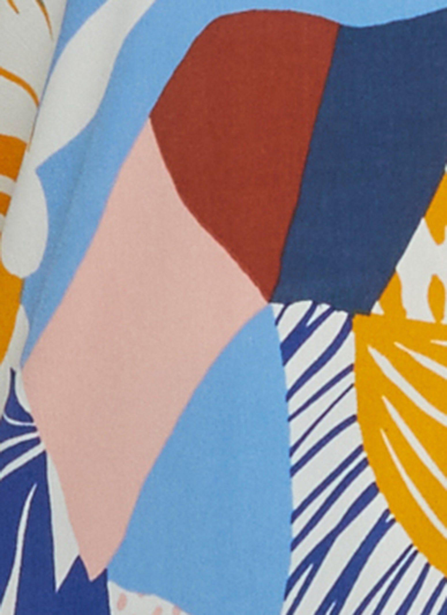 Plus Size Abstract Print Tunic Shirt sold by Rainbow product image thumbnail 4