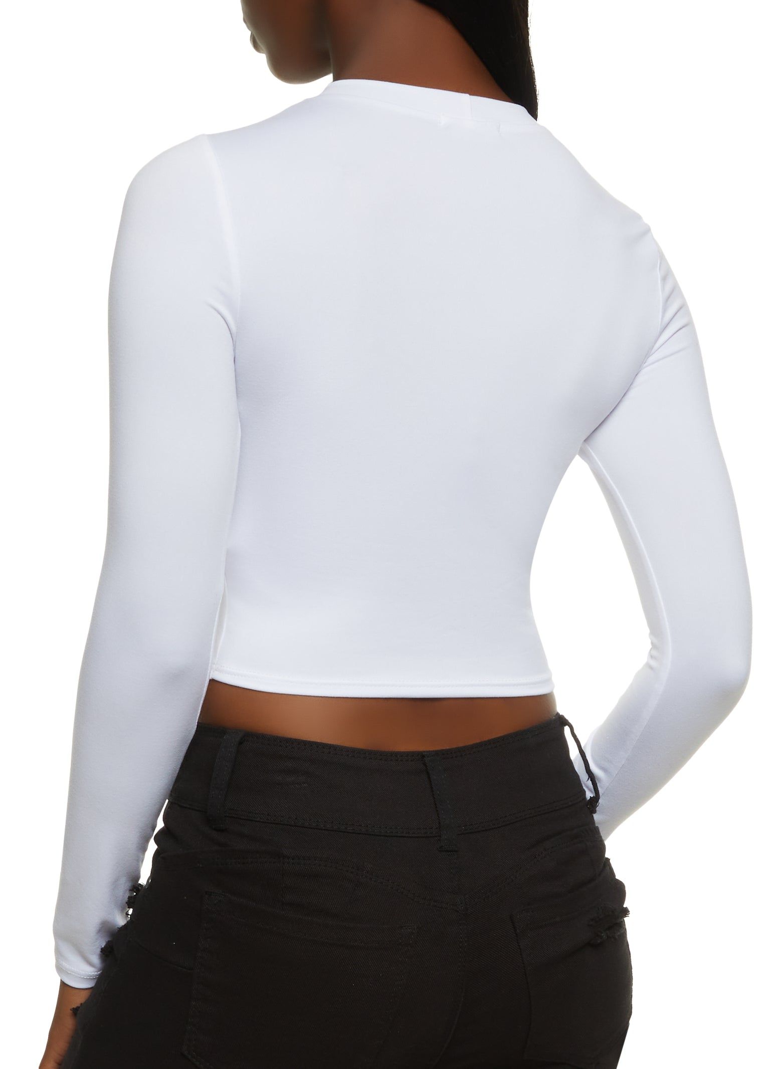 Hand Graphic Crop Top sold by Rainbow product image thumbnail 2
