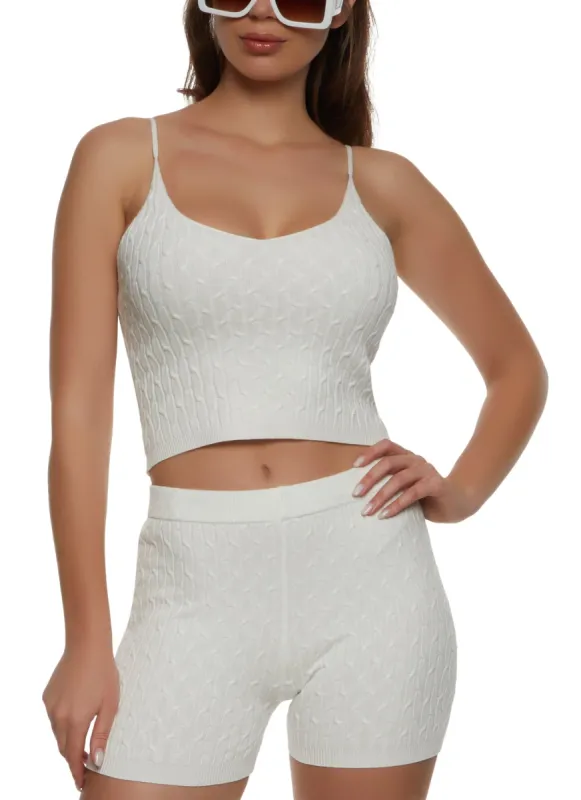 Cable Knit Cami sold by Rainbow