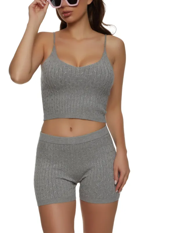 Cable Knit Cami sold by Rainbow