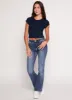Ambiance Ribbed Knit Crew Neck Crop Top sold by Rainbow