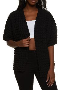 Bubble Knit Cardigan sold by Rainbow