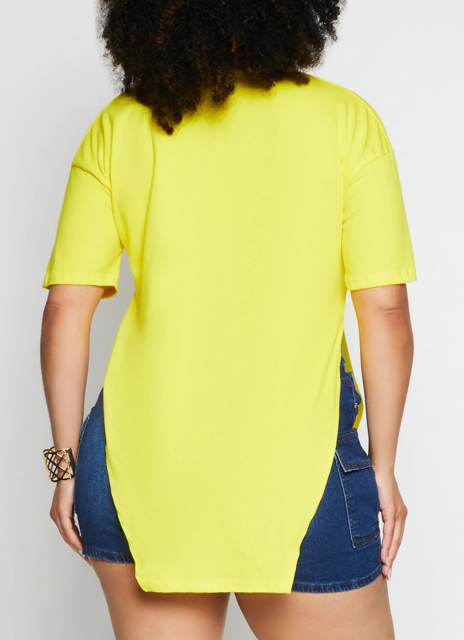 Plus Size Living My Best Life Graphic Top sold by Rainbow product image thumbnail 3