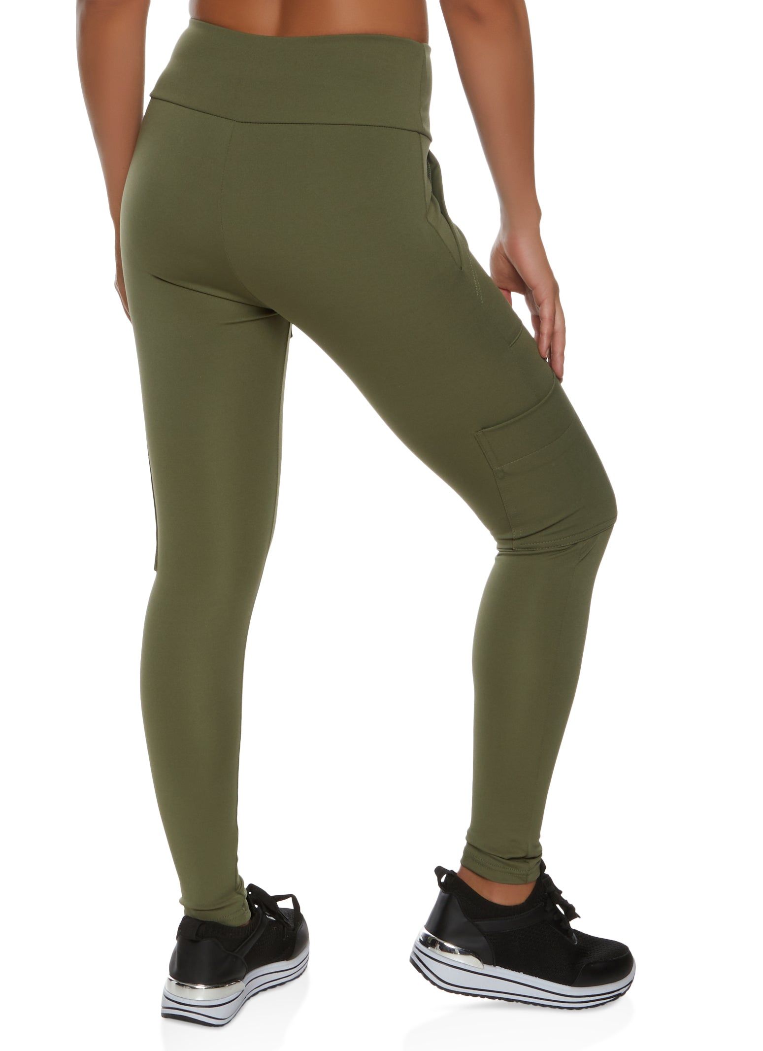 Solid Pocket Active Leggings sold by Rainbow product image thumbnail 2