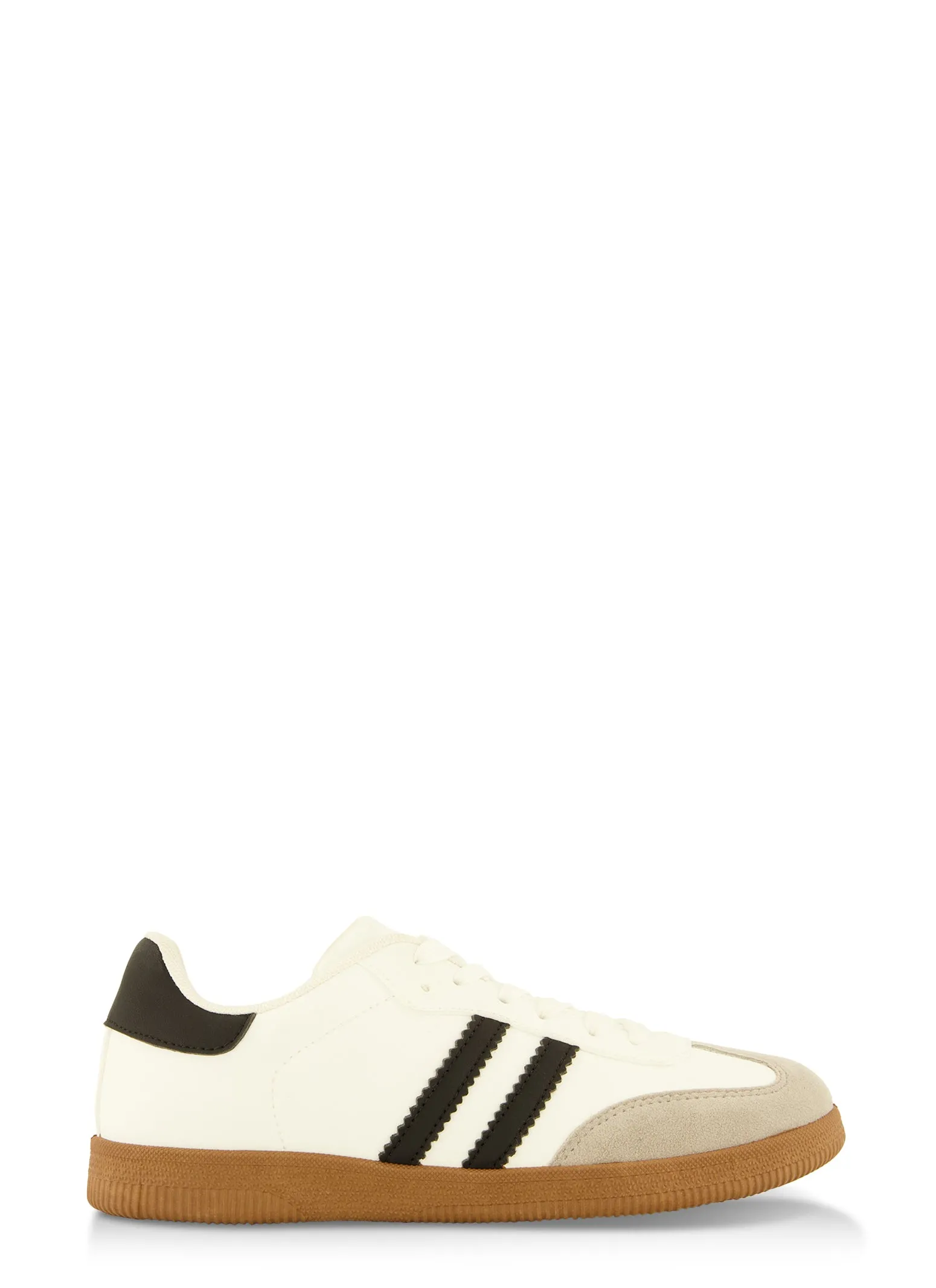 Side Stripe Detail Lace Up Sneakers sold by Rainbow product image thumbnail 2