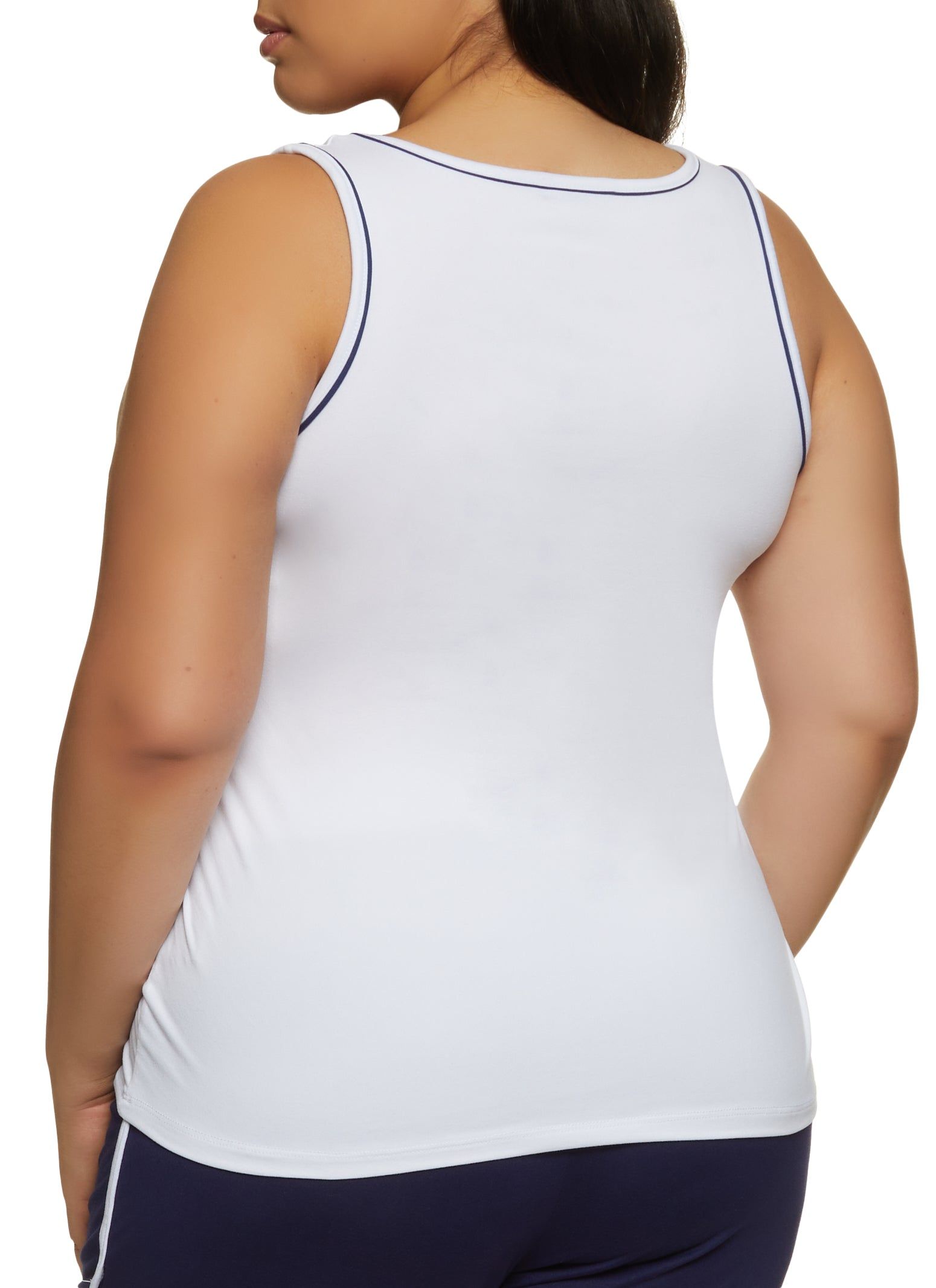 Plus Size American Vibes Tank Top sold by Rainbow product image thumbnail 3