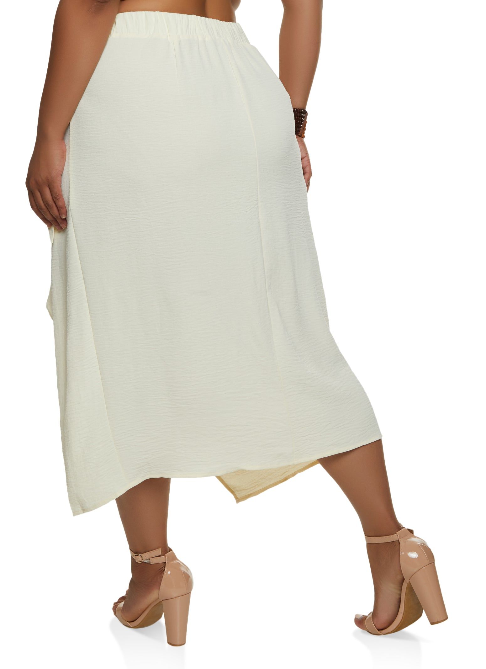 Plus Size Airy Wrap Skirt sold by Rainbow product image thumbnail 2