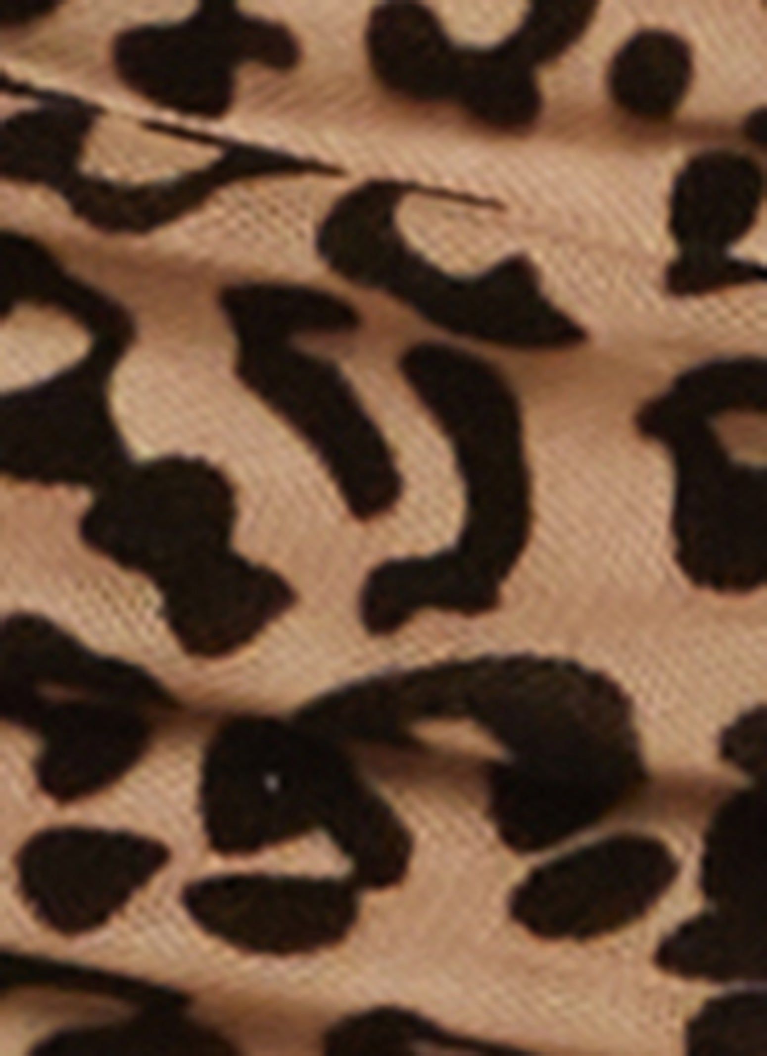 Ruched Leopard Print Mini Skirt sold by Rainbow product image thumbnail 3