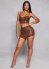Plaid Bustier Crop Top sold by Rainbow