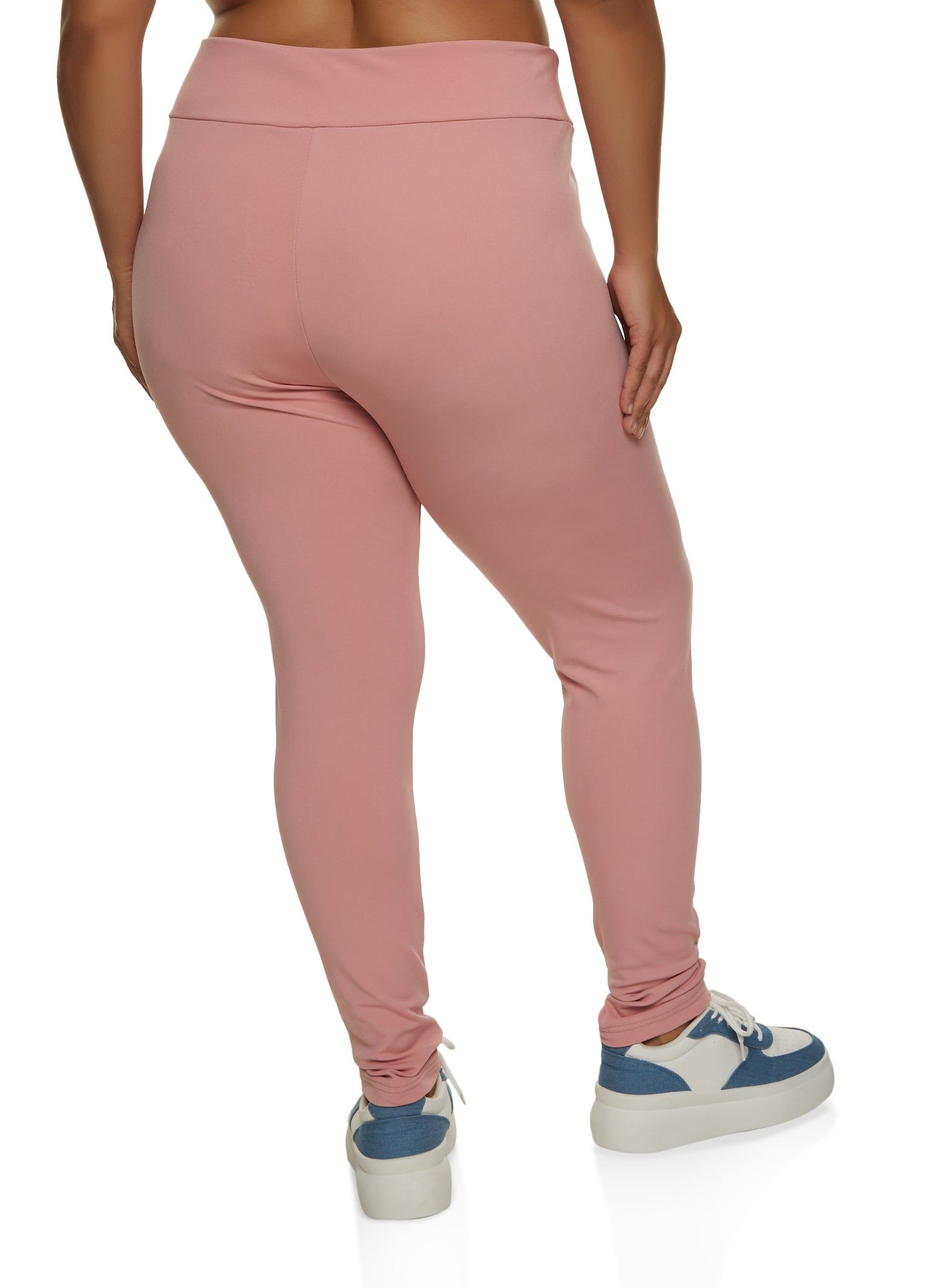 Plus Size Contrast Piping Detail Leggings sold by Rainbow product image thumbnail 2