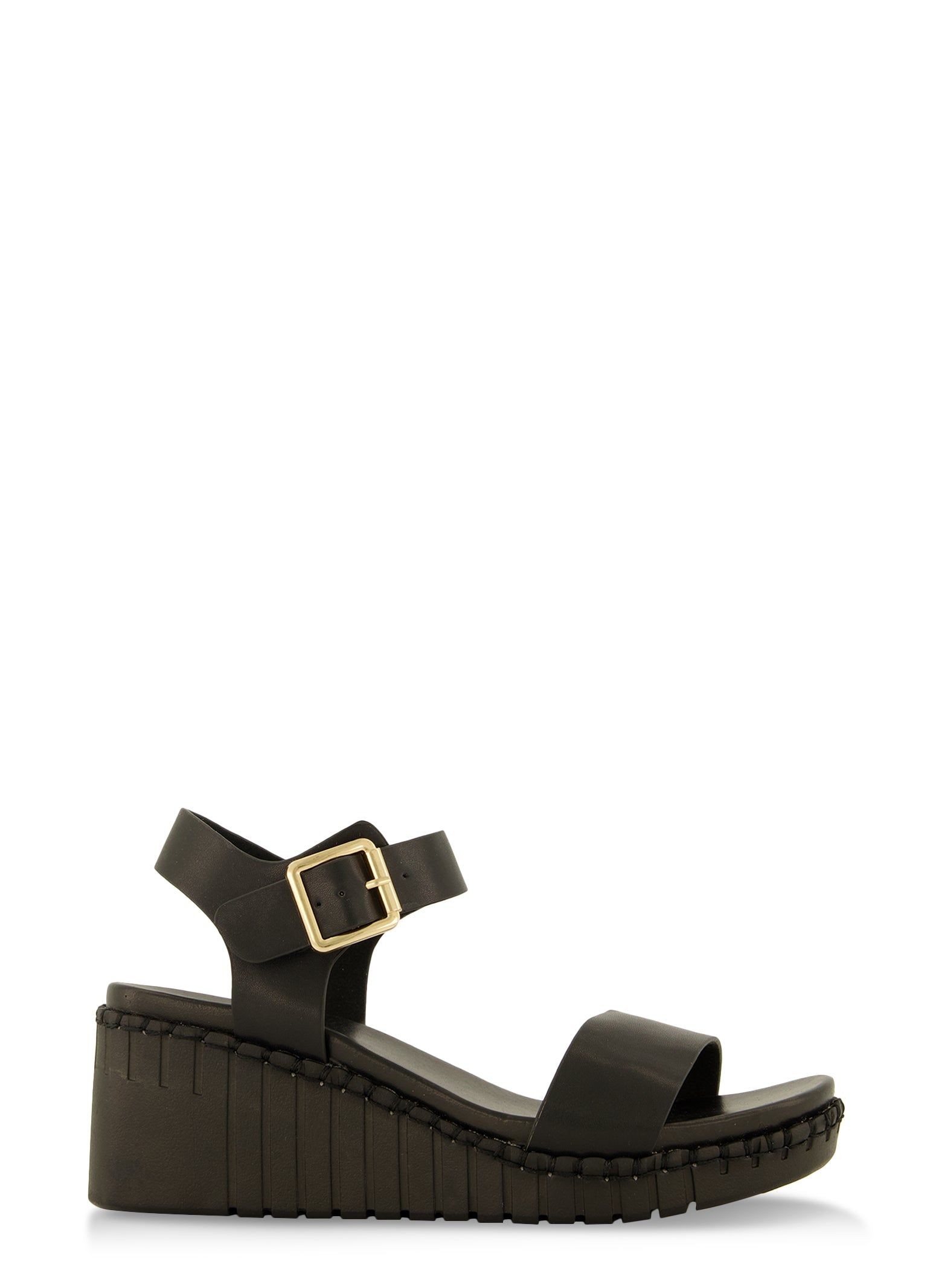 Ankle Strap Platform Wedge Sandals sold by Rainbow product image thumbnail 2