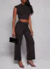 Ribbed Knit Flare Pants sold by Rainbow