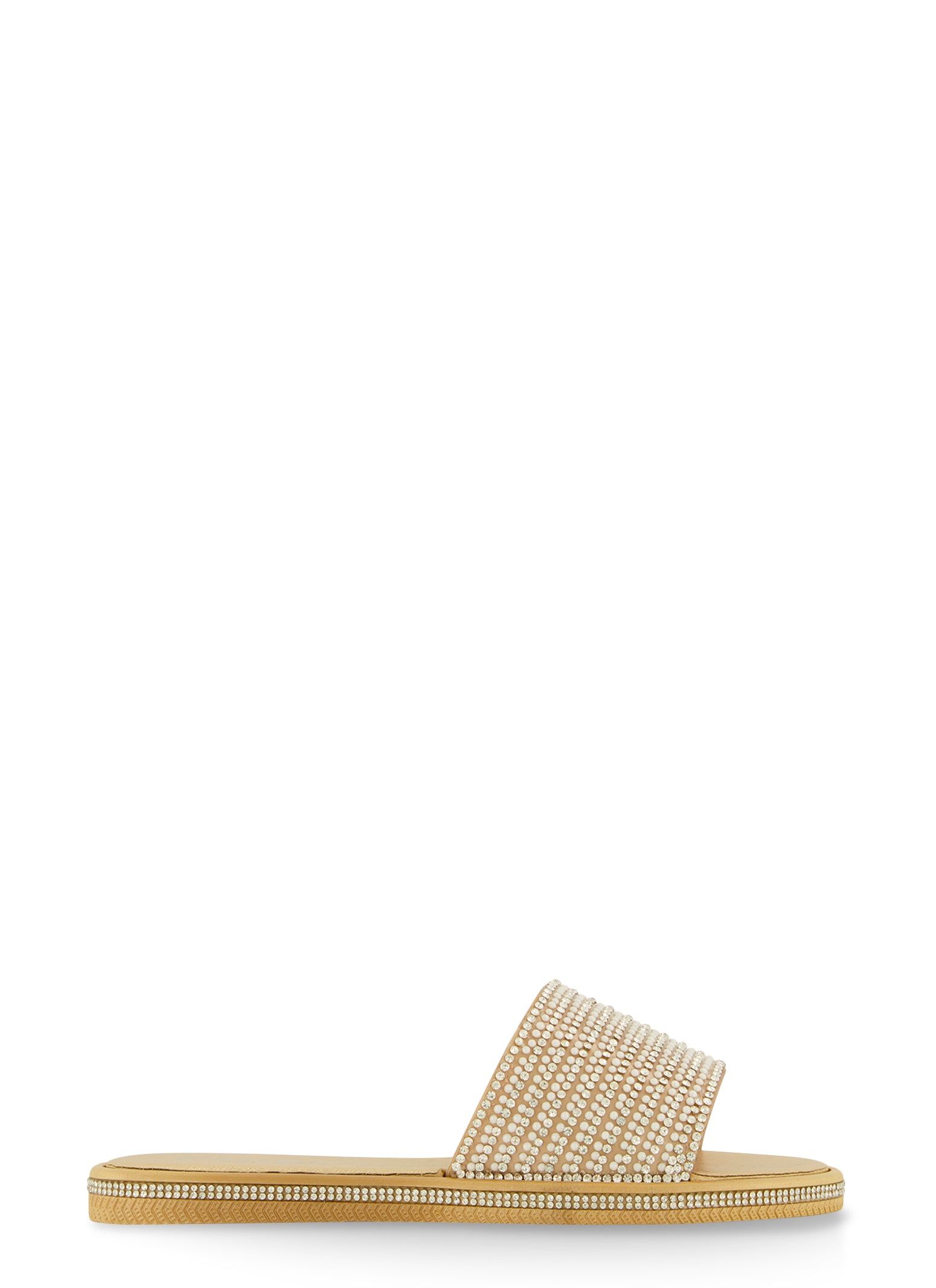 Rhinestone Studded Slide Sandals sold by Rainbow product image thumbnail 2