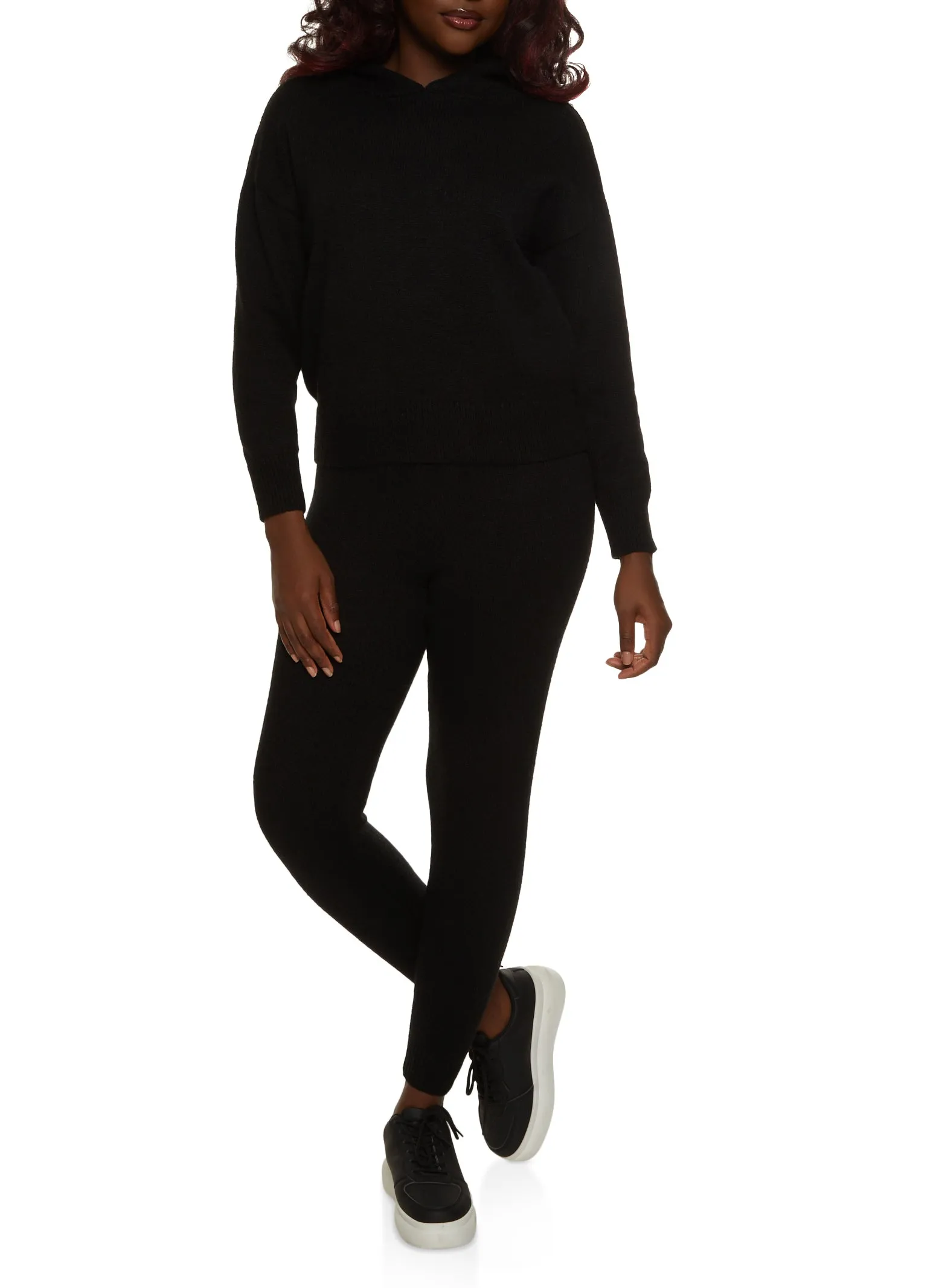 Brushed Knit Hooded Sweater sold by Rainbow product image thumbnail 2