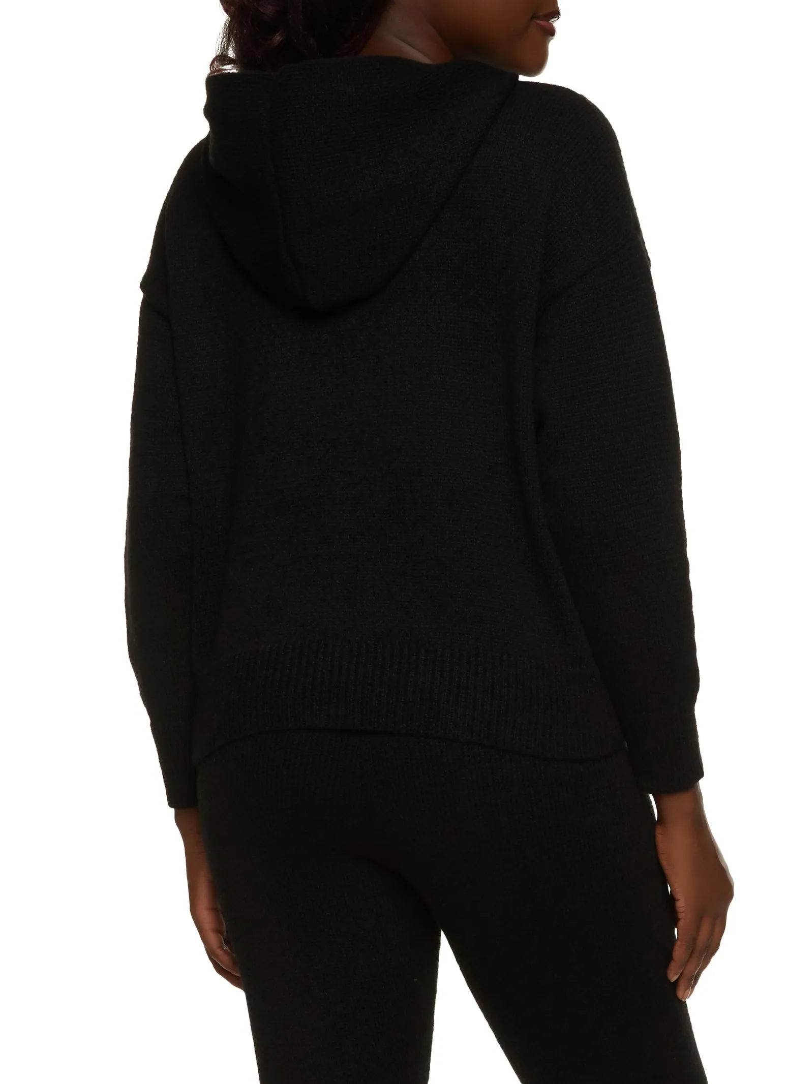 Brushed Knit Hooded Sweater sold by Rainbow product image thumbnail 3