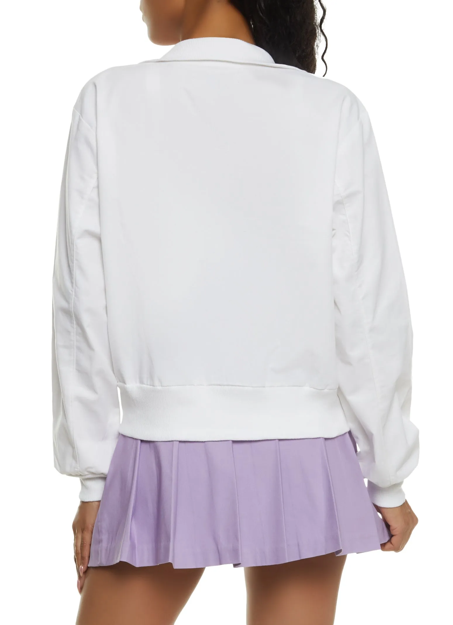 Twill Cargo Pocket Zip Front Jacket sold by Rainbow product image thumbnail 3