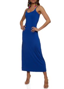Scoop Neck Maxi Cami Dress sold by Rainbow