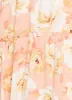 Floral Print Crochet Trim Mini Dress sold by Rainbow