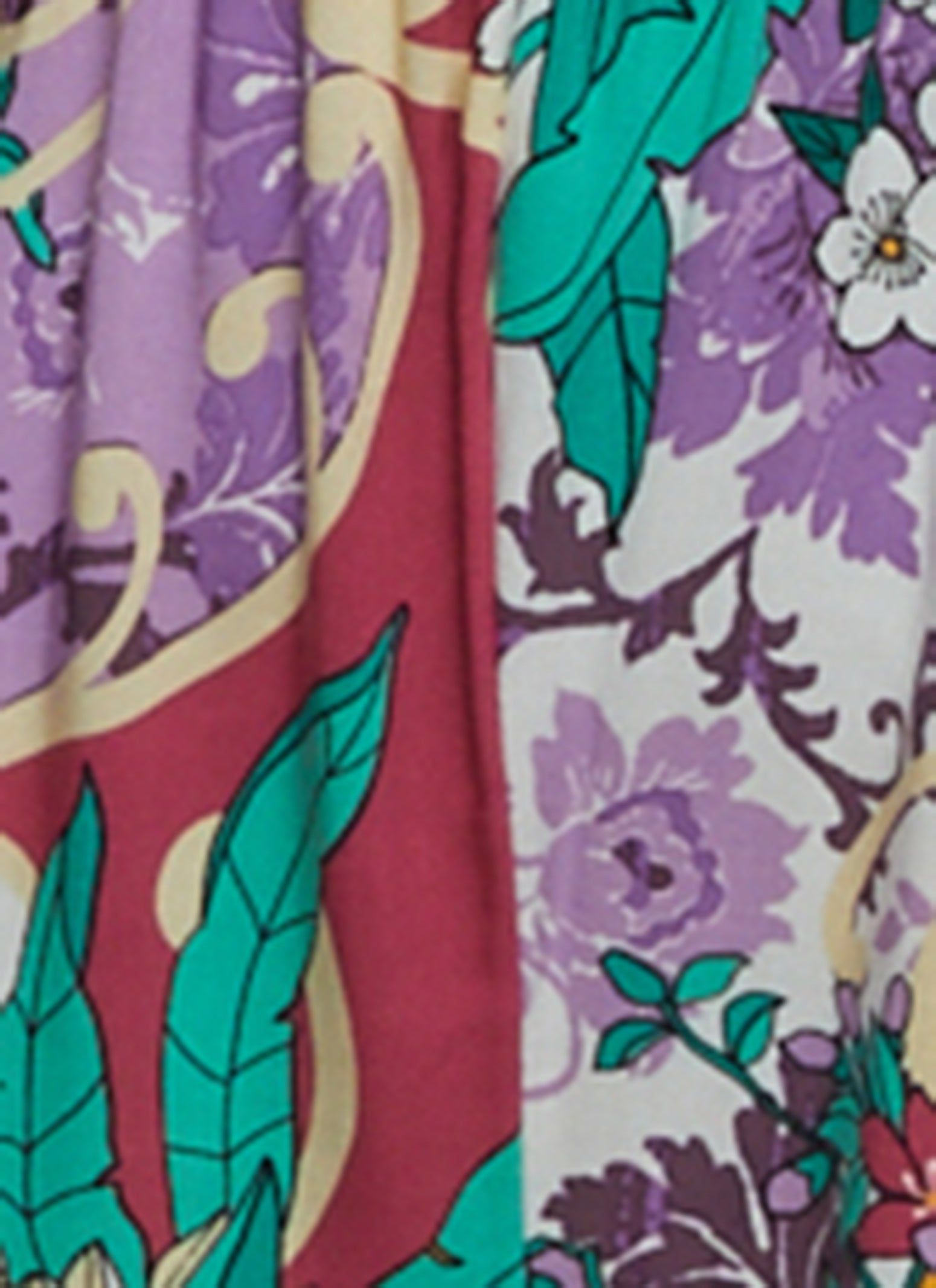 Tropical Print Smocked Jumpsuit sold by Rainbow product image thumbnail 4