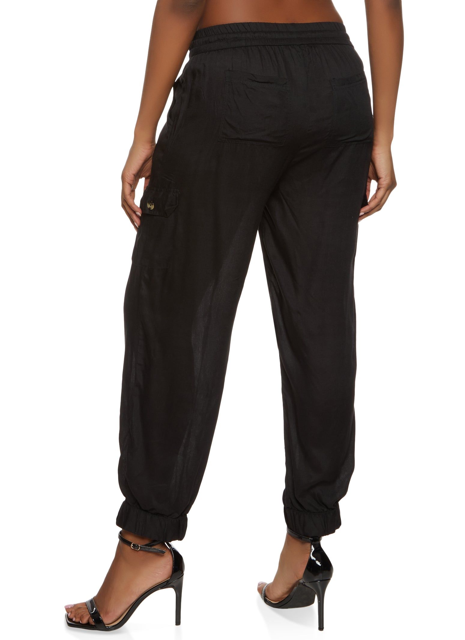 Drawstring Cargo Pocket Joggers sold by Rainbow product image thumbnail 2