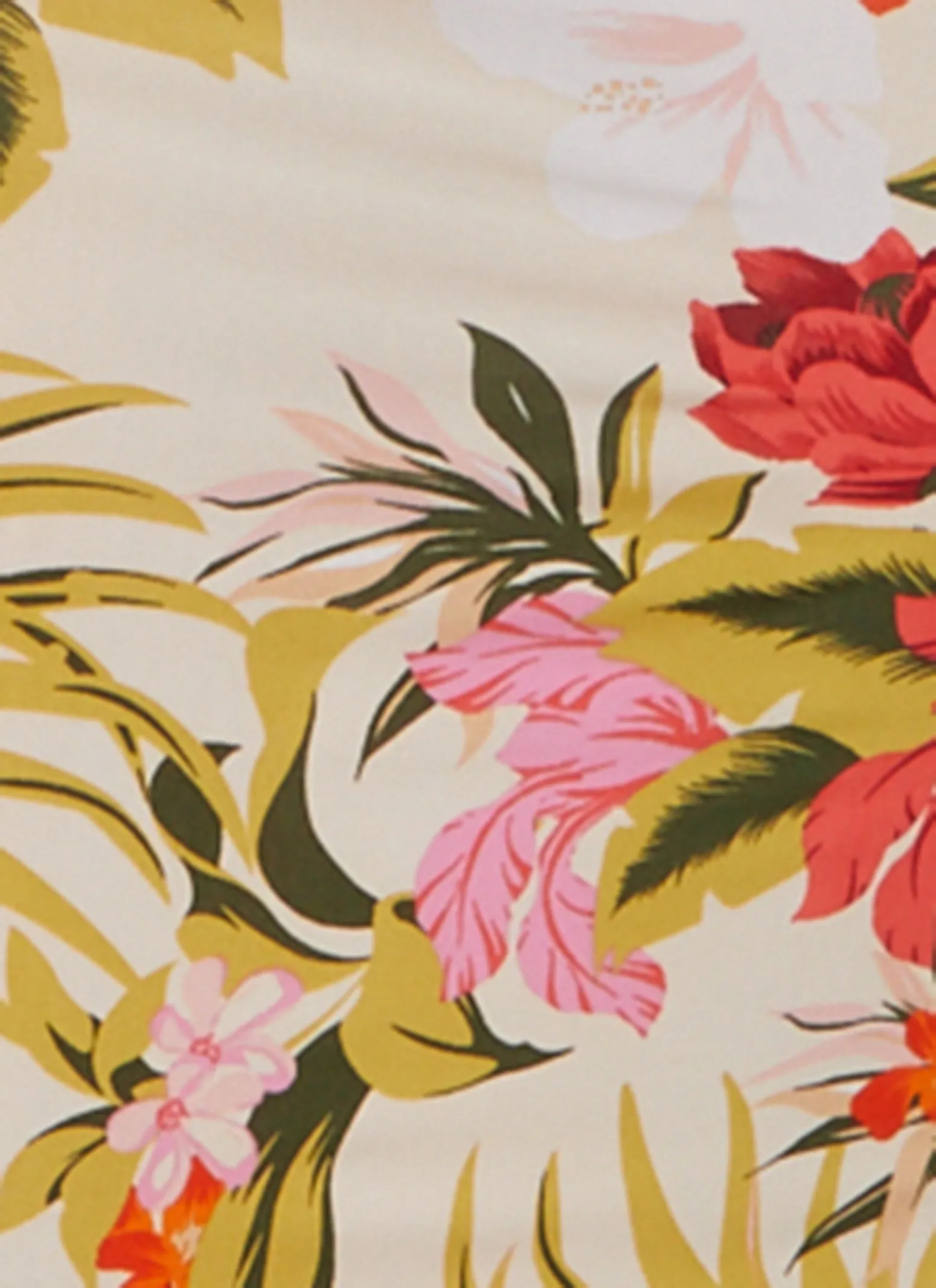 Floral Print Side Slit Maxi Dress sold by Rainbow product image thumbnail 4