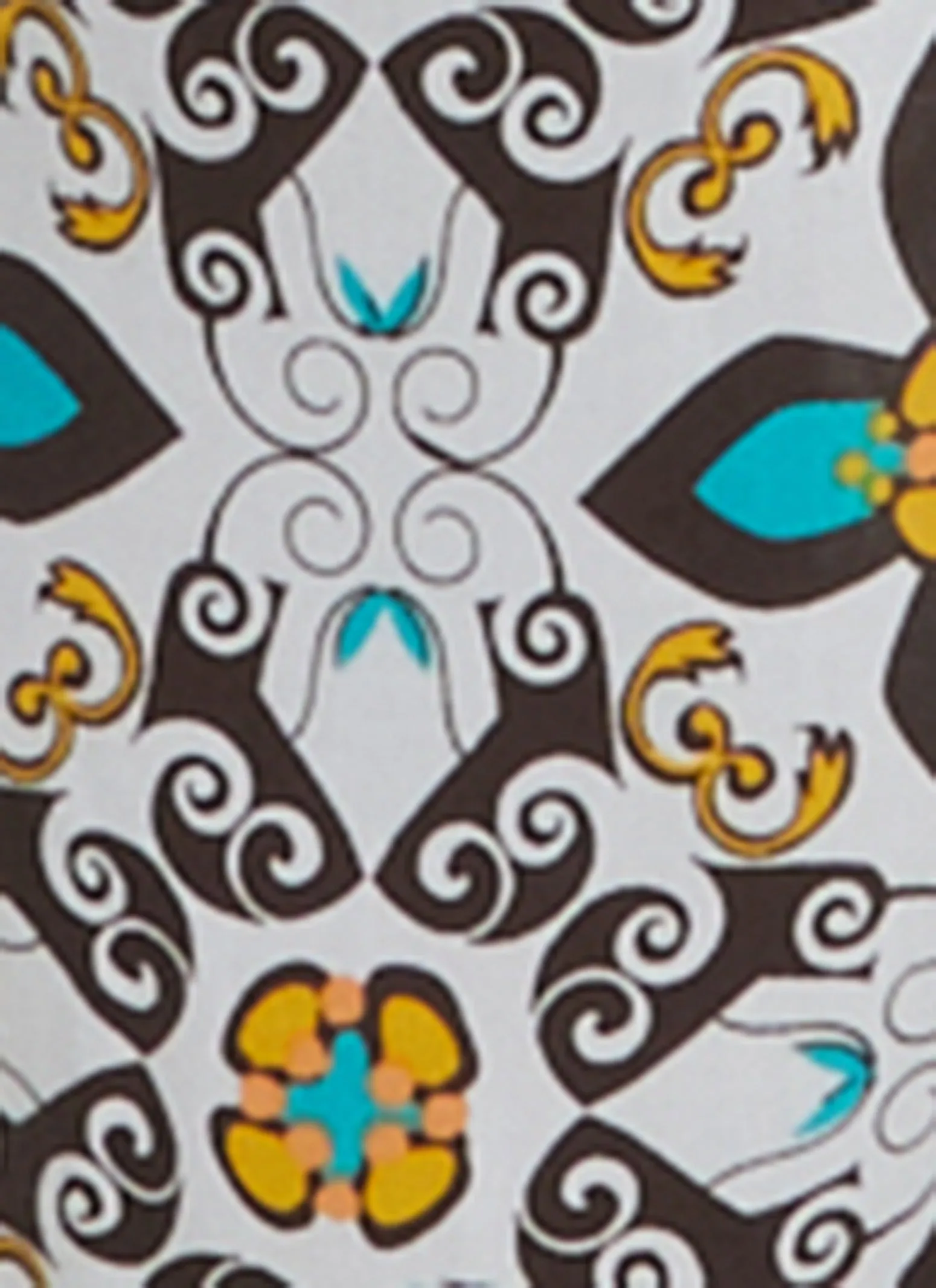 Printed Tie Front Wide Leg Pants sold by Rainbow product image thumbnail 3