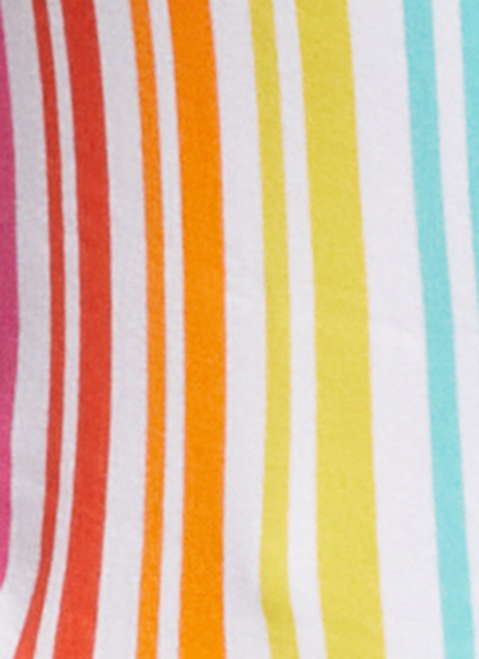 Plus Size Rainbow Striped V Neck Tee sold by Rainbow product image thumbnail 3