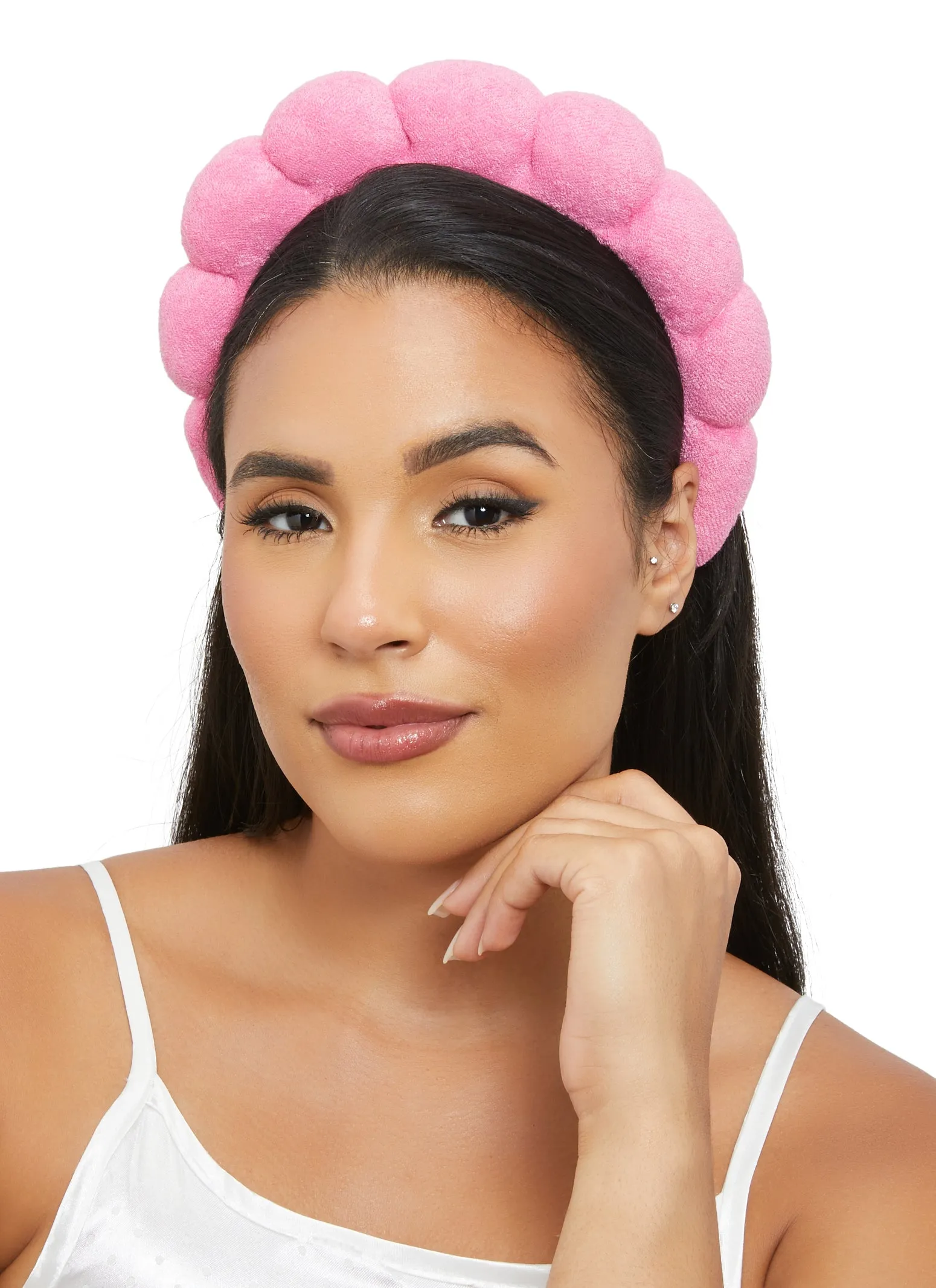 Terry Cloth Spa Headbands 2 Pack sold by Rainbow product image thumbnail 2