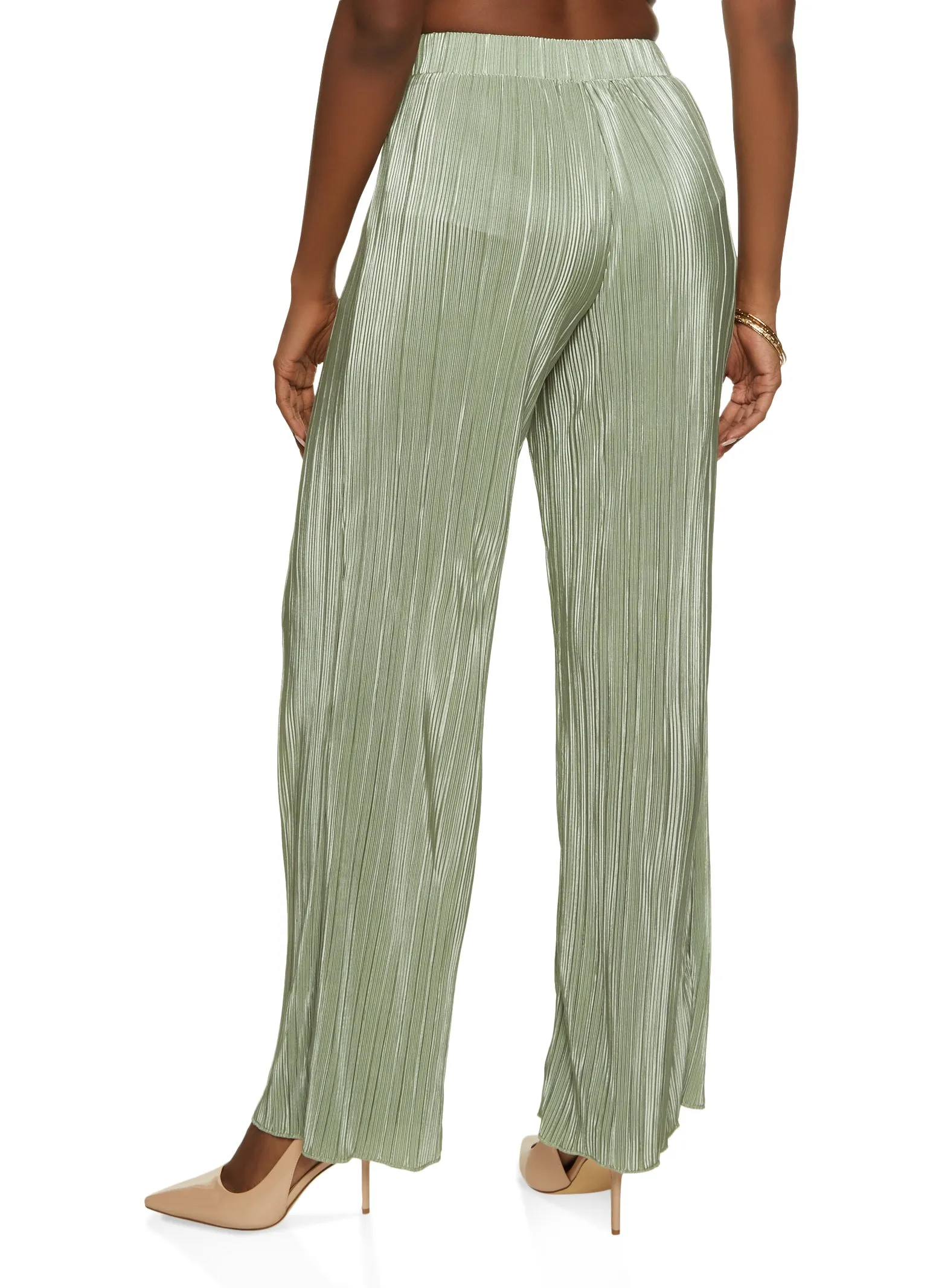 Plisse Palazzo Pants sold by Rainbow product image thumbnail 2