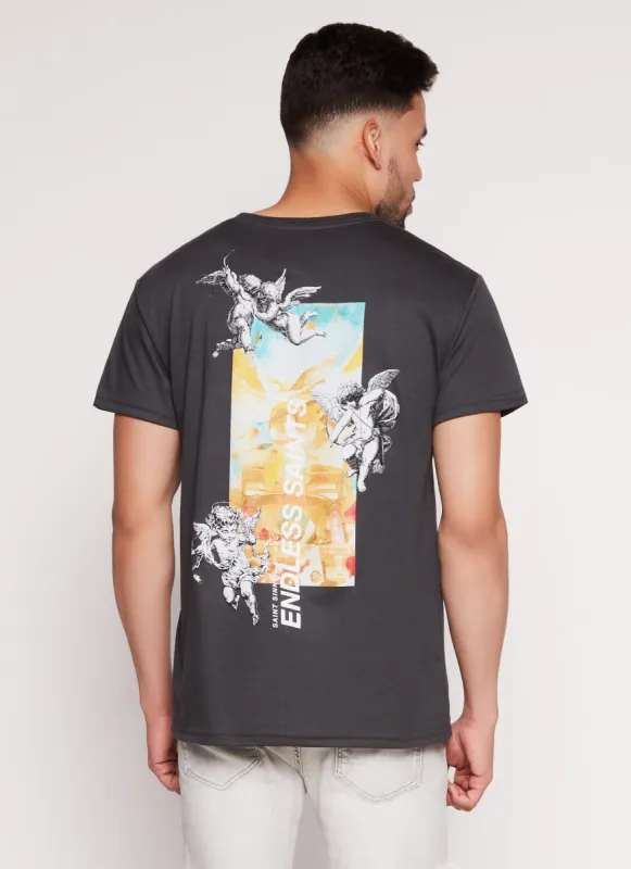 Mens Endless Saints Short Sleeve Graphic Tee sold by Rainbow