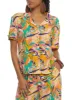 Tropical Print Short Sleeve Shirt sold by Rainbow