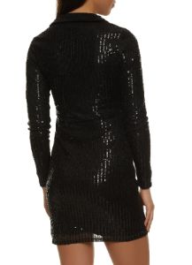 Sequin Mini Shirt Dress sold by Rainbow