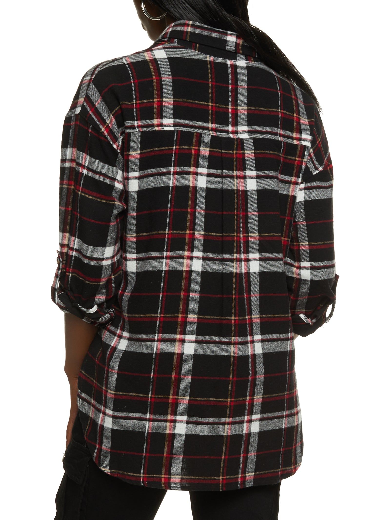 Plaid Flannel Shirt sold by Rainbow product image thumbnail 2