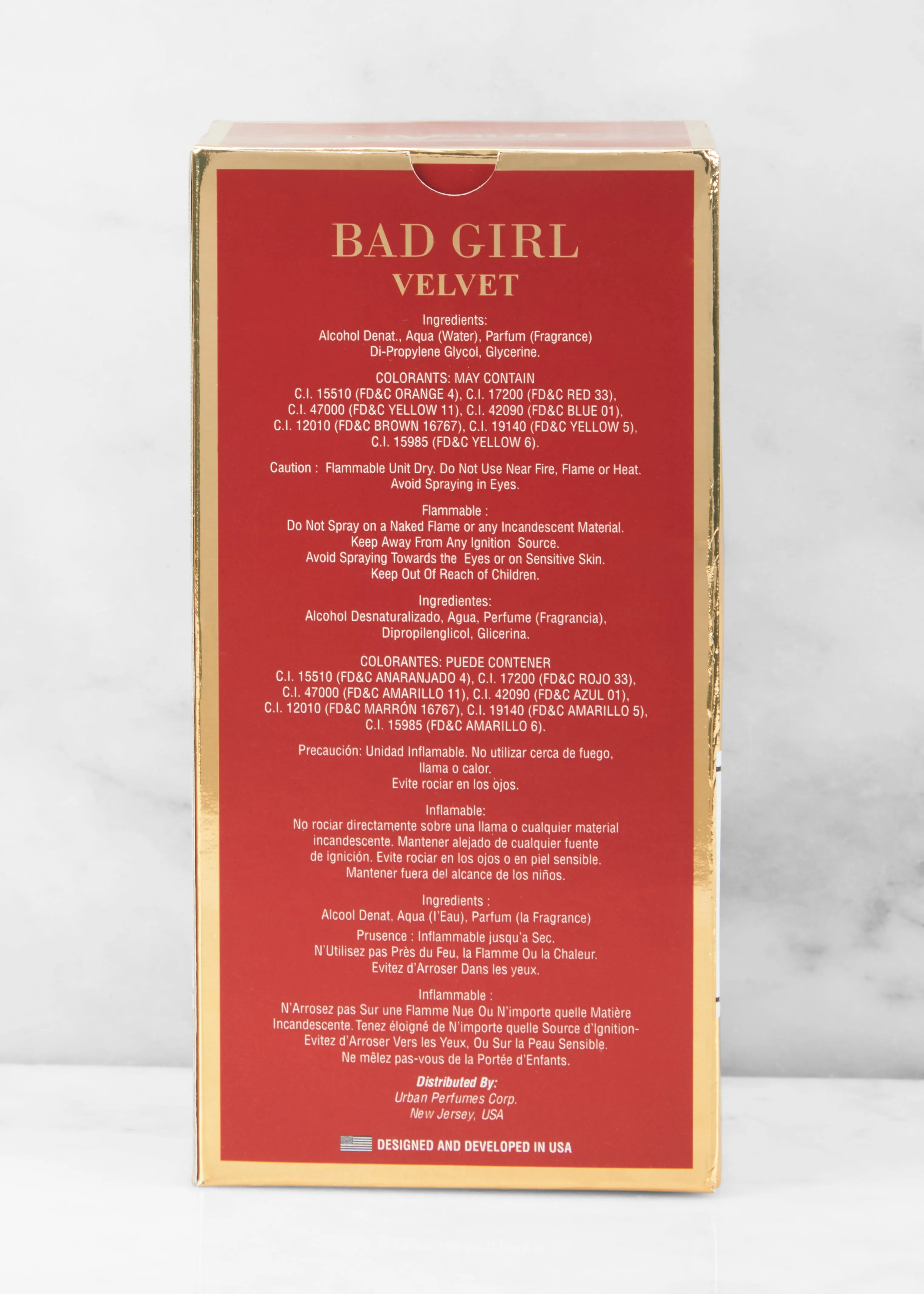 Bad Girl Velvet Perfume sold by Rainbow product image thumbnail 3