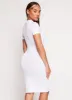 Daisy Ribbed Knit Midi T Shirt Dress sold by Rainbow