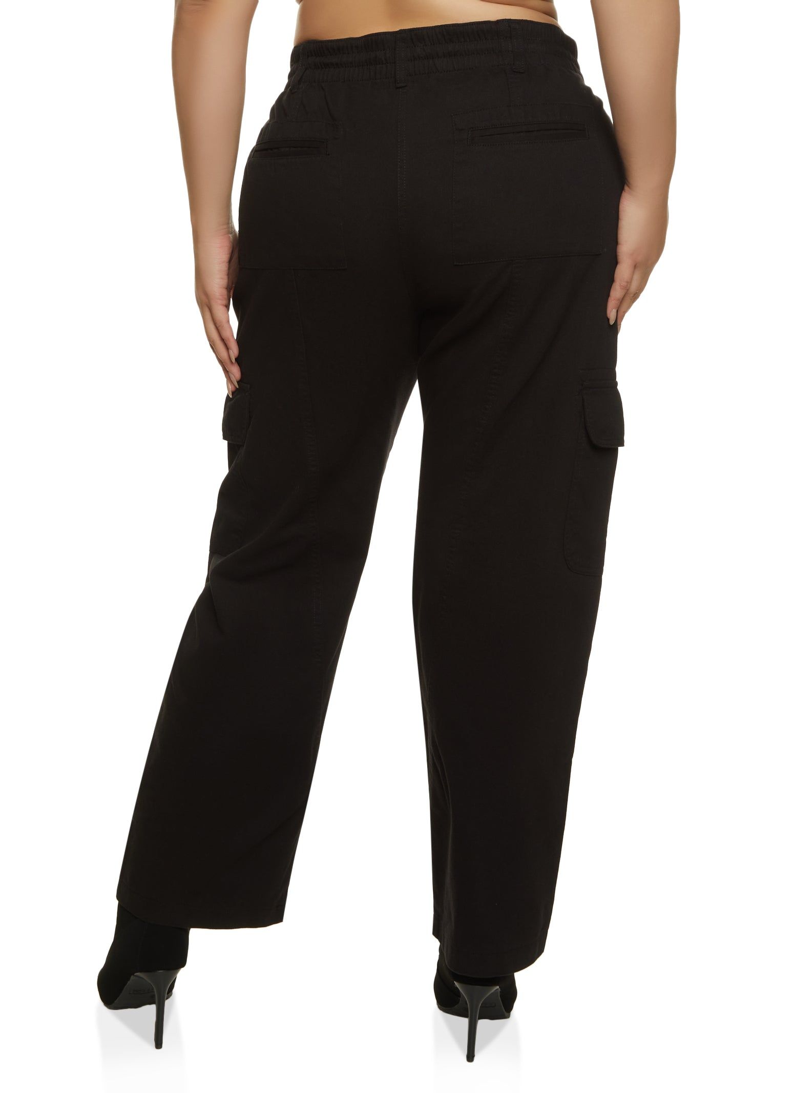 Plus Size Drawstring Cargo Pants sold by Rainbow product image thumbnail 3