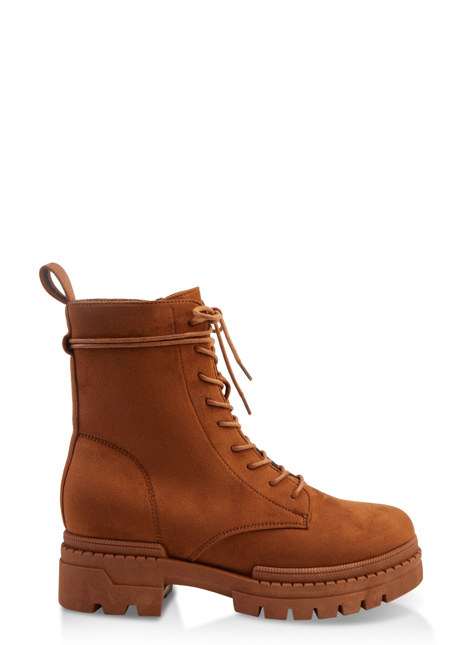 Solid Lace Up Booties sold by Rainbow product image thumbnail 2