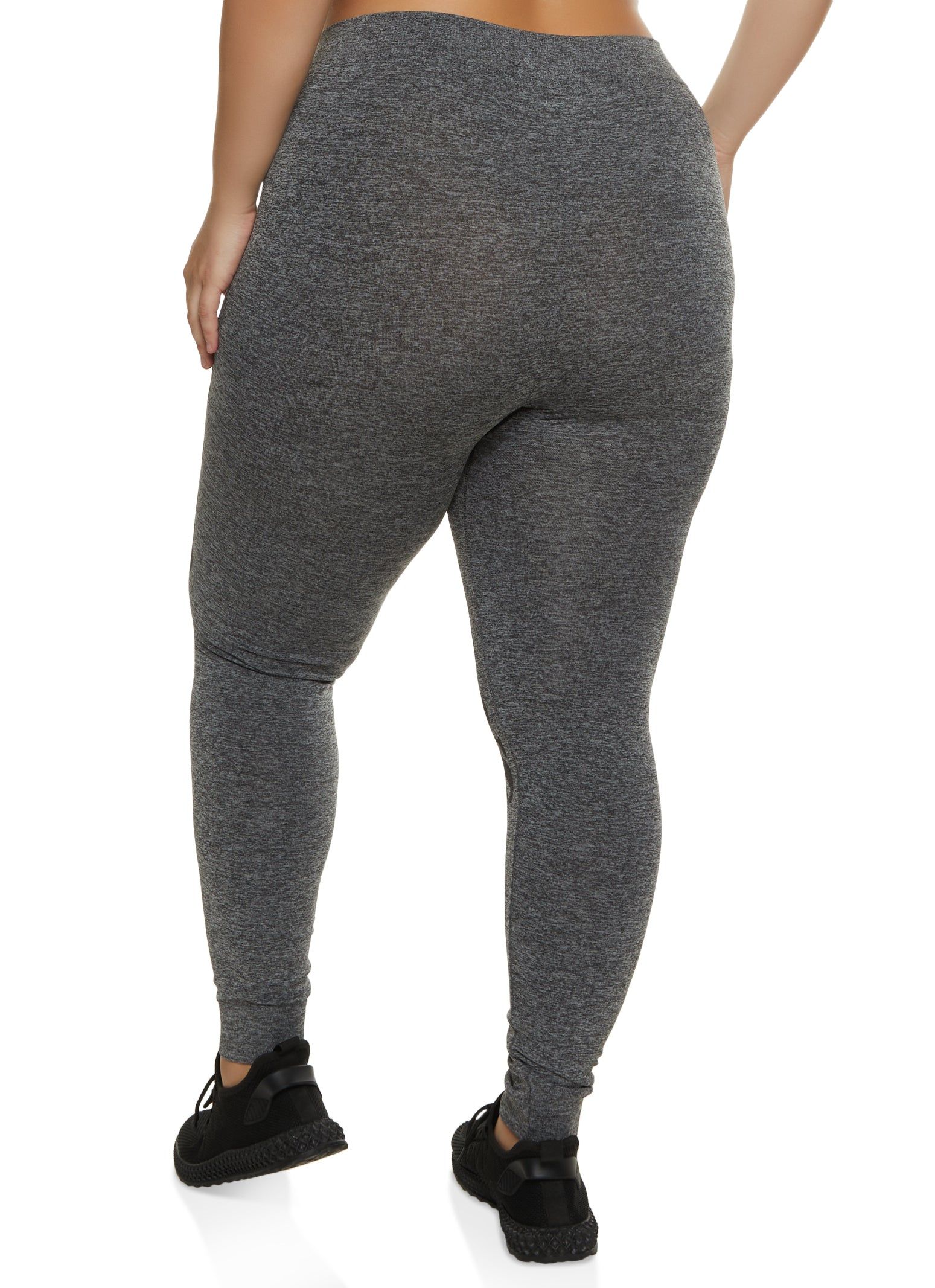 Plus Size Good Vibes High Waist Leggings sold by Rainbow product image thumbnail 2