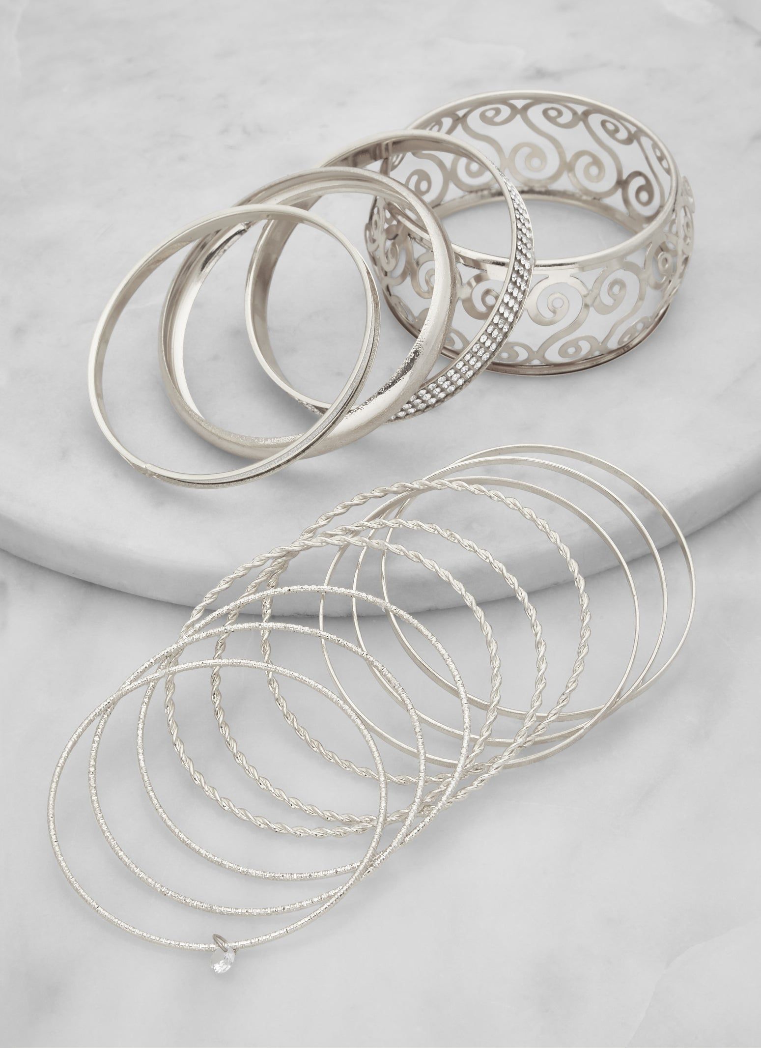 Set of 13 Assorted Bangles sold by Rainbow product image thumbnail 2